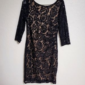 Scarlett Dress Lace/Nude